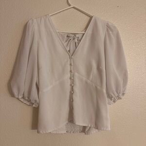Abercrombie White Women's Top